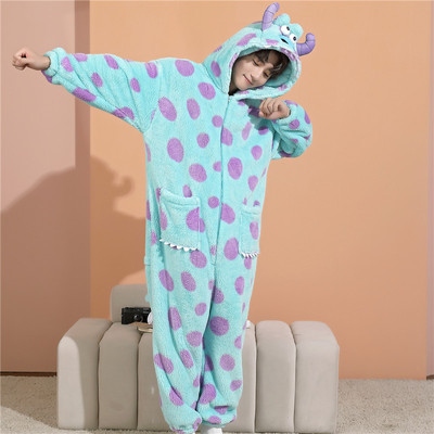 努比努米睡衣男青少年法兰绒