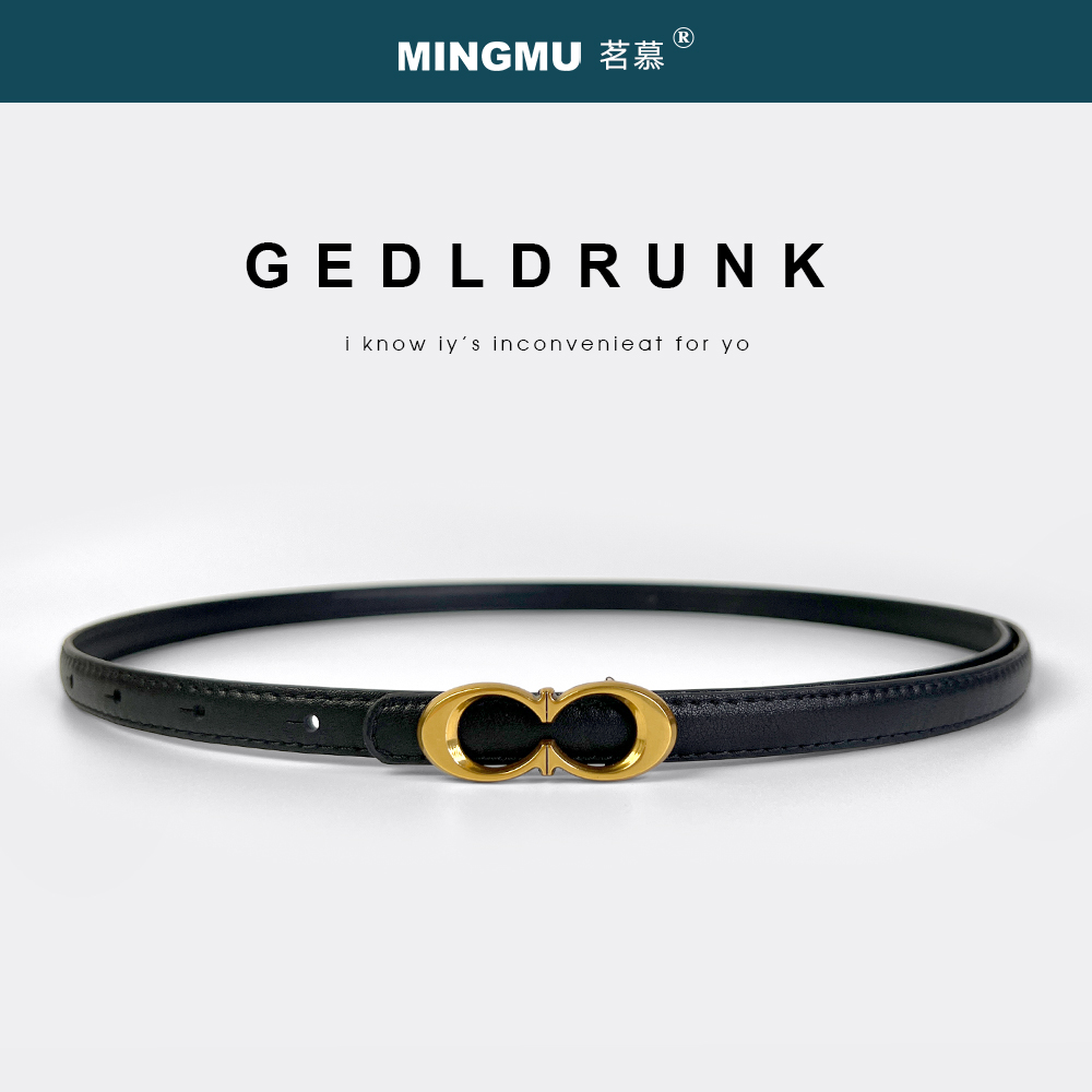 礼盒装真牛皮女士2022新款皮带