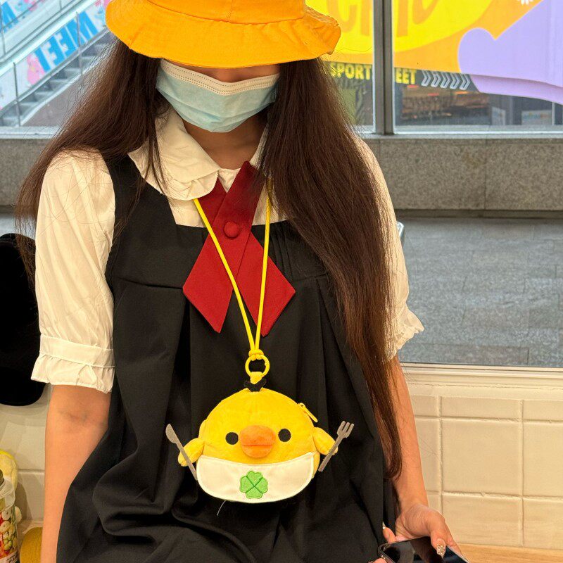 火箭大炮鼻孔鸡零钱包少女pvc
