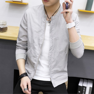 防晒服透气薄款 夏季 外套2019潮流皮肤衣加肥加大码 防晒衣夹克男士