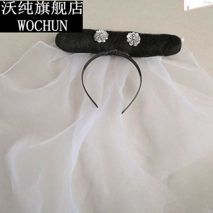 新款古装白娘子传奇白素贞许仙小青法海头饰演出服白蛇传戏服包邮