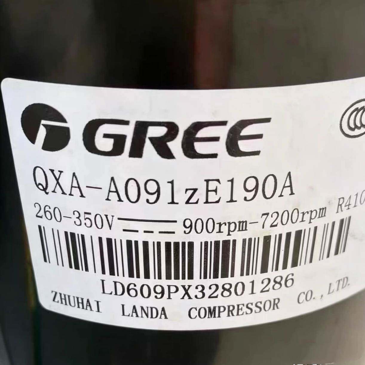 QXA-B096zE190A QXA-a086zC190 QXA-B091zE190A适用格力压缩机