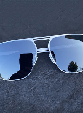 马登轻薄无螺丝高清防紫外线墨镜