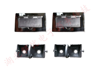 重庆新款A型玻璃7451财源铁狗汕头新为卷闸门地钩锁不锈钢底盒盖