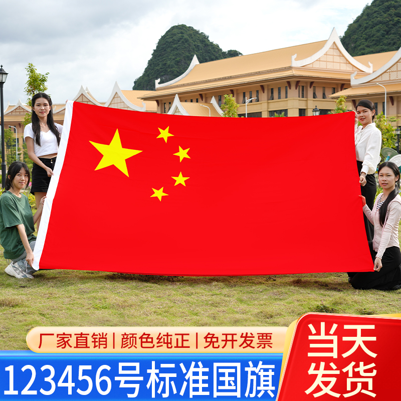 加厚爆款中国国旗五星红旗室外