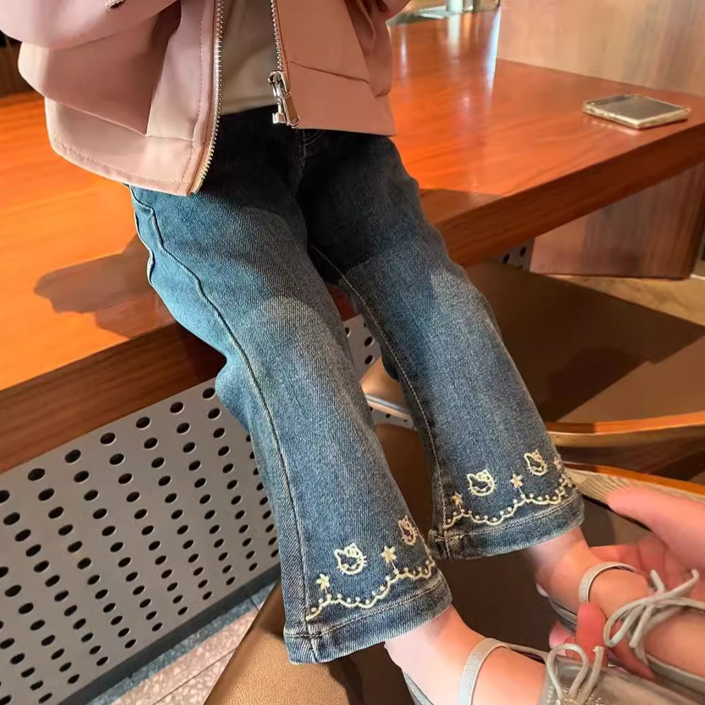 MEYERSHAM女童牛仔喇叭裤