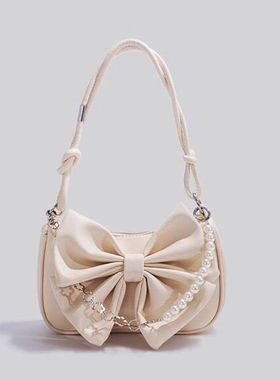 Ck正品2024新款洋气百搭超仙单肩包高级质感爆款腋下包休闲挎包