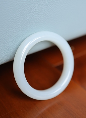 【禧田珠宝】和田玉羊脂白玉手镯