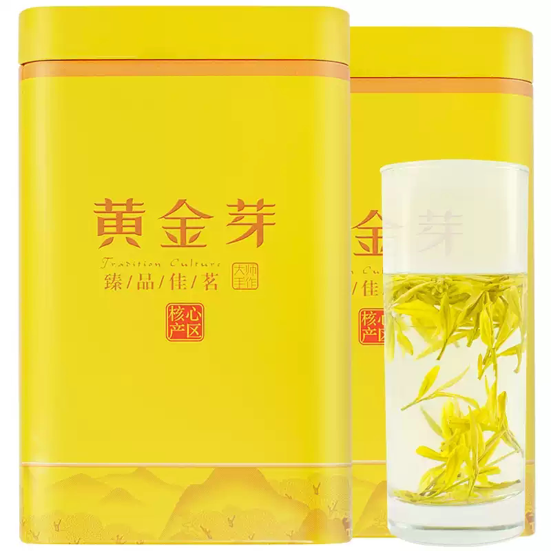 正宗黄金芽茶叶2026年新茶雨特色产区绿茶