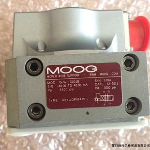 美国MOOG穆格633-545B D633K2024B伺服阀R40KO2M0NSS2 D662-4833