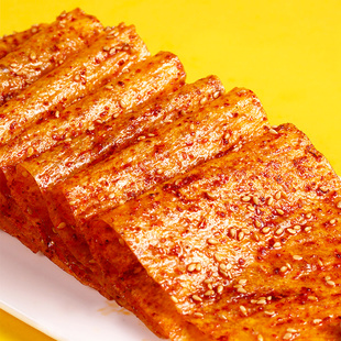 豆有味手撕大辣片平江特产豆制品辣条童年味道香辣魔鬼辣零食小吃