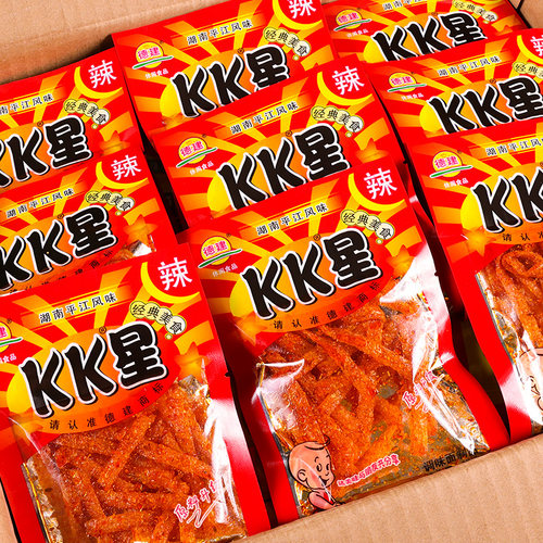 KK星辣条童年回忆香辣过瘾