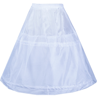 裙撑儿童洛丽塔公主裙礼服蓬蓬裙日常鱼骨撑暴力云朵撑花童小女孩