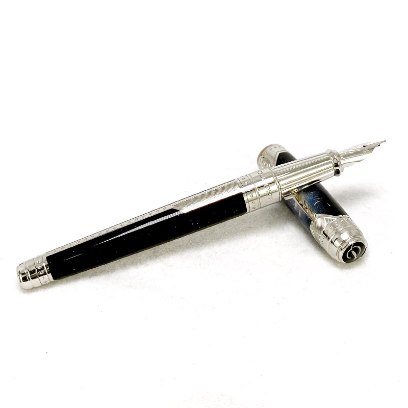 S.T. Dupont/都彭漫步太空限量版天然漆书写工具钢笔410768