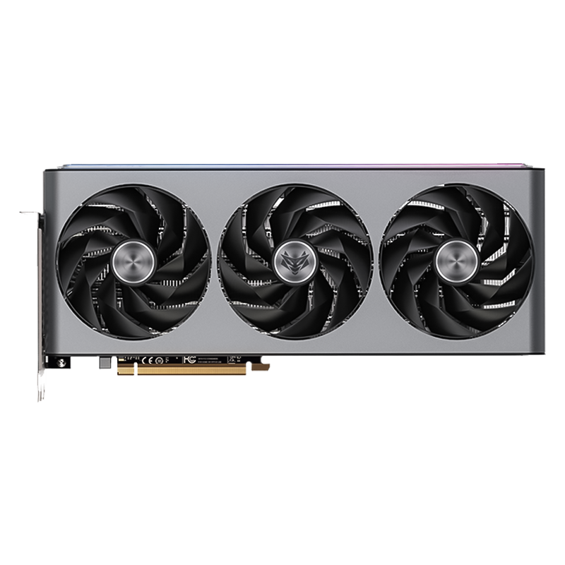 蓝宝石RX7700XT/RX7800XT 12G/16G 超白金 台式机电脑游戏显卡