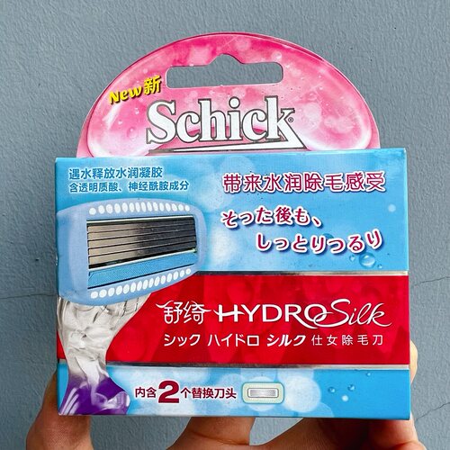 Schick舒适舒绮仕女刀头脱毛刀除毛刀替换刀头女士褪剃毛刀女生