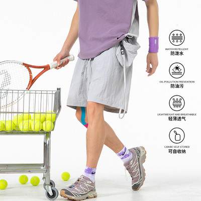 IZEXX冰丝速干五分裤2