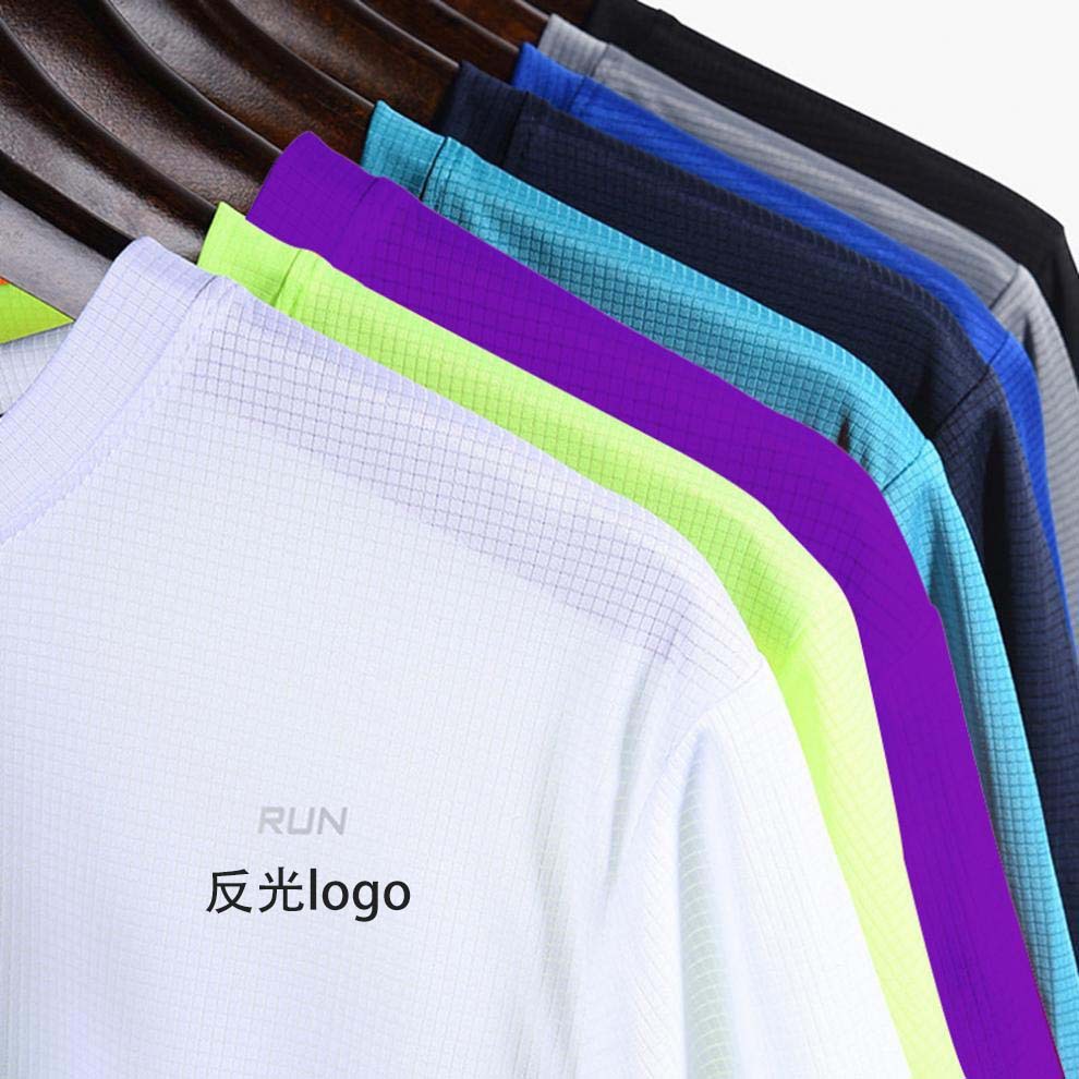 冰丝运动t恤速干圆领上衣批发