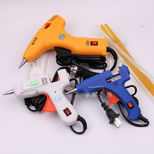 20w热熔胶枪手工热溶高粘强力胶条小号7mm热融胶棒赛得黄花胶抢