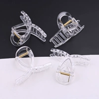 Высота восемь см, прозрачные, белые, 5 шт.