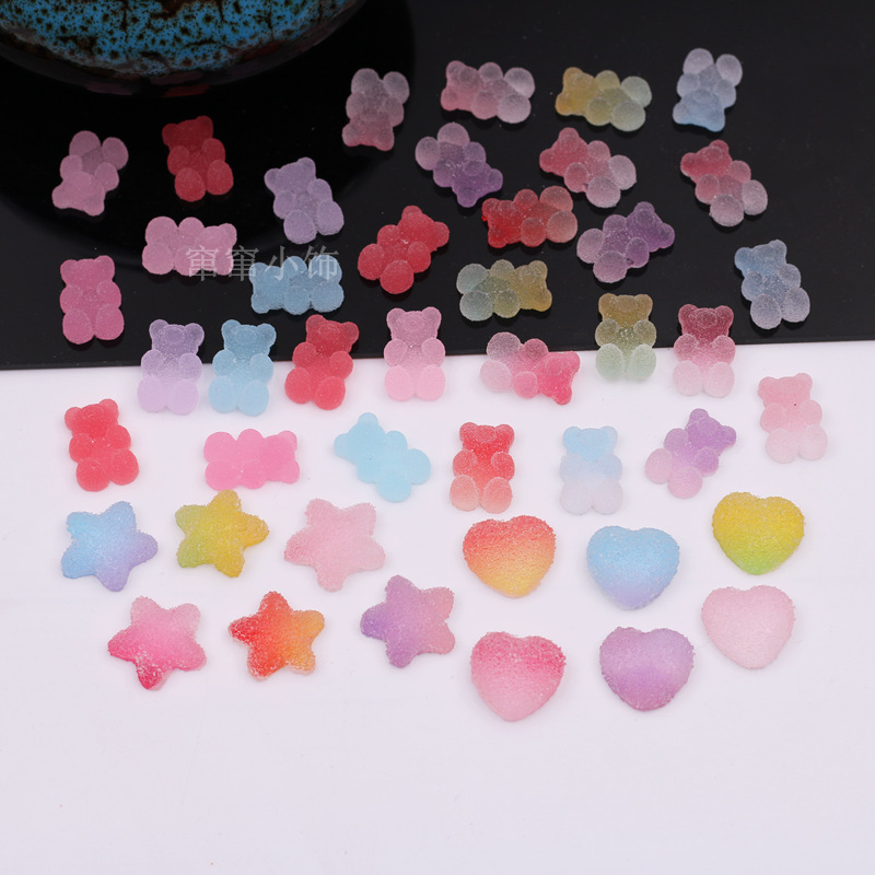 diy仿真贴片砂糖饰品配件