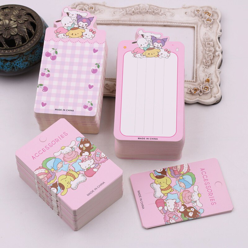 美乐蒂纸卡片发夹发饰品包装材料