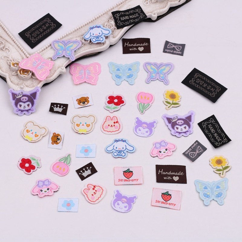 50张发夹手工制作卡通水果布标布贴商标织唛diy饰品配件发饰材料,饰品/流行首饰/时尚饰品新,其他DIY饰品配件,淘宝优惠券,粉丝福利购,淘宝优惠卷