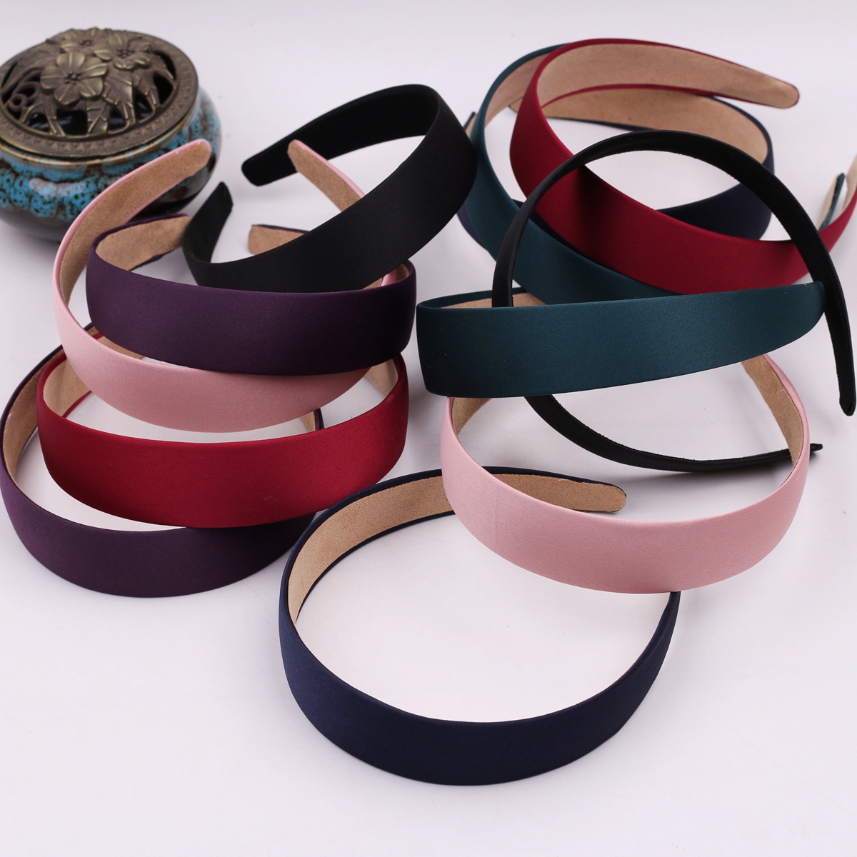 3cm全包布发箍发窟头箍压发卡