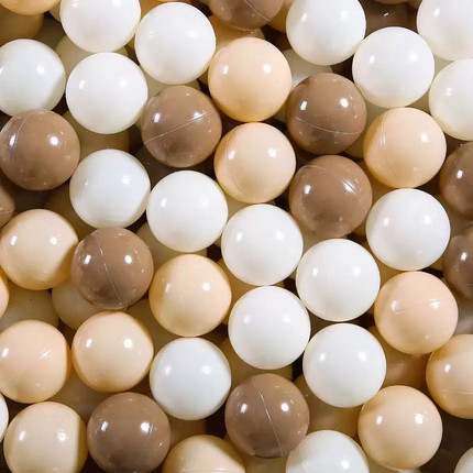 加厚咖啡色海洋球池5.5CM7CM塑料球宝宝室内游乐场淘气堡儿童玩具