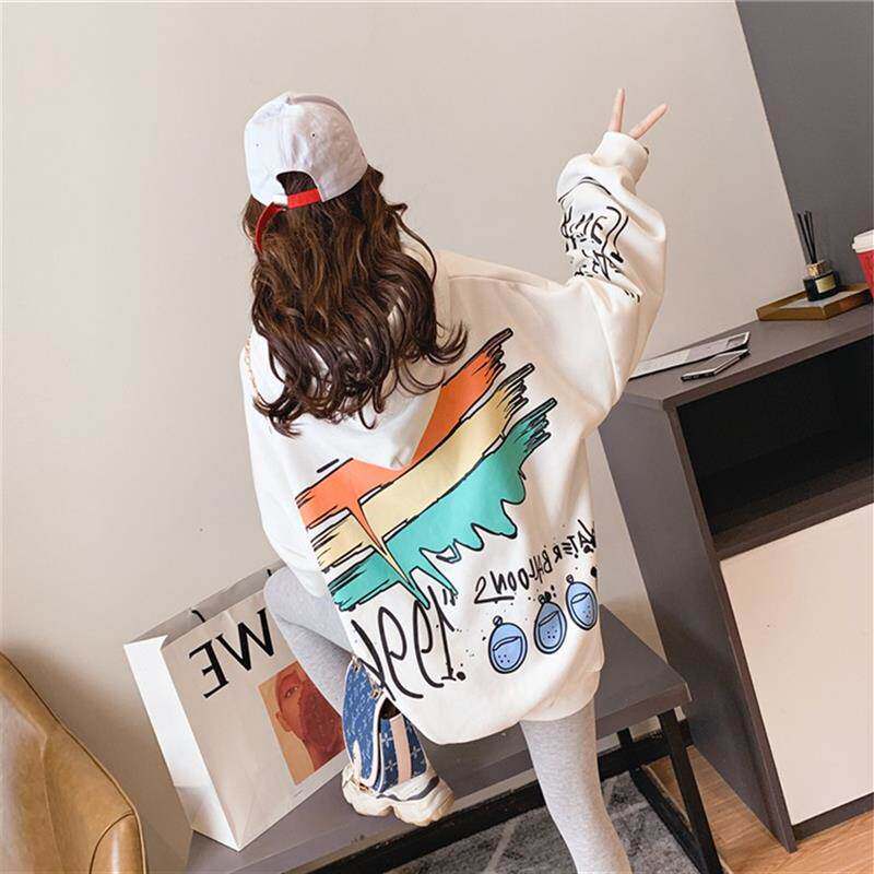 Sweater 2020 new pattern Easy Korean Edition coat spring and autumn Versatile lady ins Super light bf Lazy fashionin the Play mode/Anime/Periphery/cos/Board games ,  Cosplay Apparel/Props/Service ,  Cosplay Women  category - from Buy2taobao.com to provide professional Taobao agent buy service