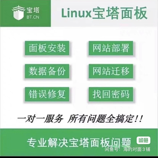 宝塔安装源码部署域名解析问题代搭建网站linux宝塔迁移网站迁移