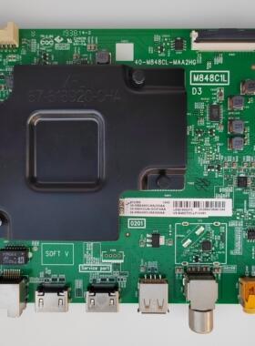 TCL 65V6M 65D10 65V6主板 40-M848CL-MAA2HG 屏LVU650NDFL-SD9W0