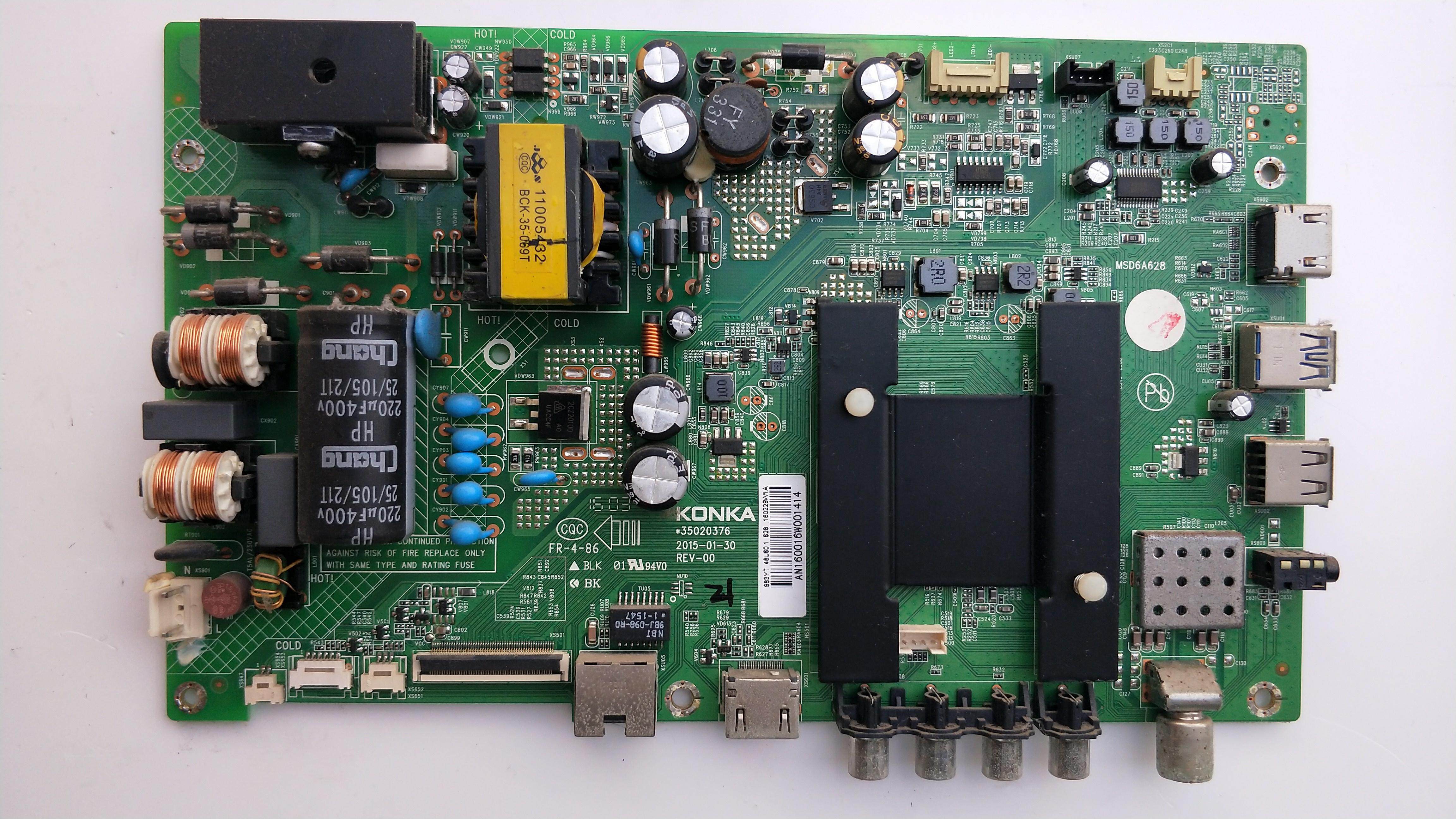 康佳LED48U60主板 35020376 屏 983YT 7200983YT