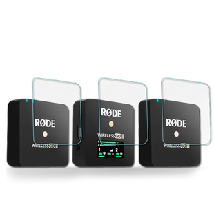 适用RODE罗德go2钢化膜GO III3代保护膜ME小蜜蜂goII二代麦克风Wireless Pro收音麦贴膜GO II Single一拖二膜