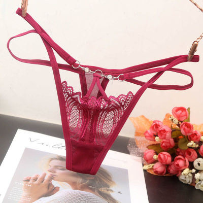新款性感镂空丁字裤无痕透气舒适