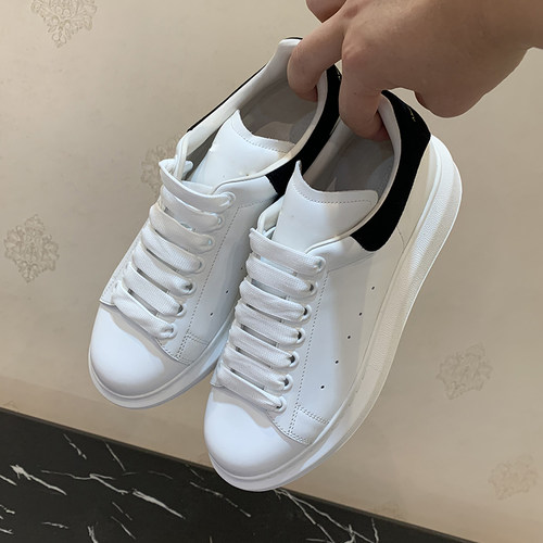 厚底同款真皮内增高情侣休闲女鞋