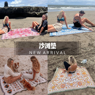 沙滩垫防沙防潮户外海边沙滩毯巾露营毯子帐篷地垫沙发毯盖毯便携
