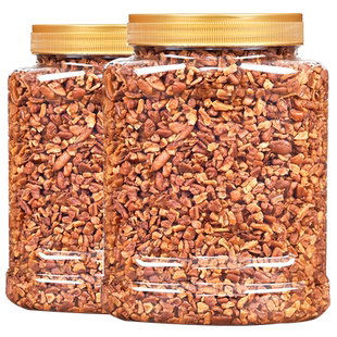 新货碧根果仁碎仁500g袋装散装长寿果大碎肉坚果零食特产