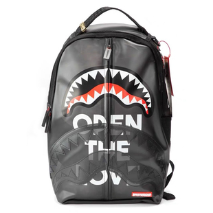 SPRAYGROUND潮牌鲨鱼嘴透明双肩包SG高中学生书包休闲电脑背包