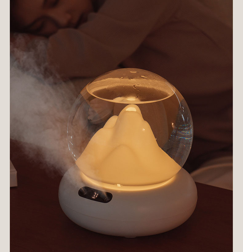 透明2L超大容量加湿器usb家用酒店大厅空气自动喷香机一整天香薰