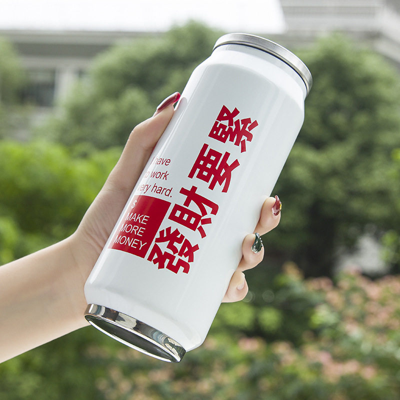 可乐瓶保温杯易拉罐不锈钢学生