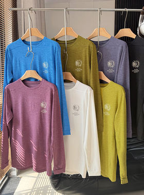 【大潘专享】长袖T恤男女跑步运动训练户外透气速干衣C3459