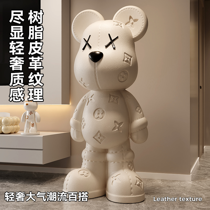 网红暴力熊存钱罐轻奢大摆件客厅