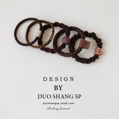 高弹力头绳2026新款 橡皮筋女扎头发气质韩国发绳耐用皮套简约发圈