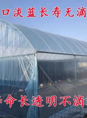 加厚型PO膜塑料大棚膜地膜无滴膜无滴大棚膜聚乙烯塑料大棚保温膜