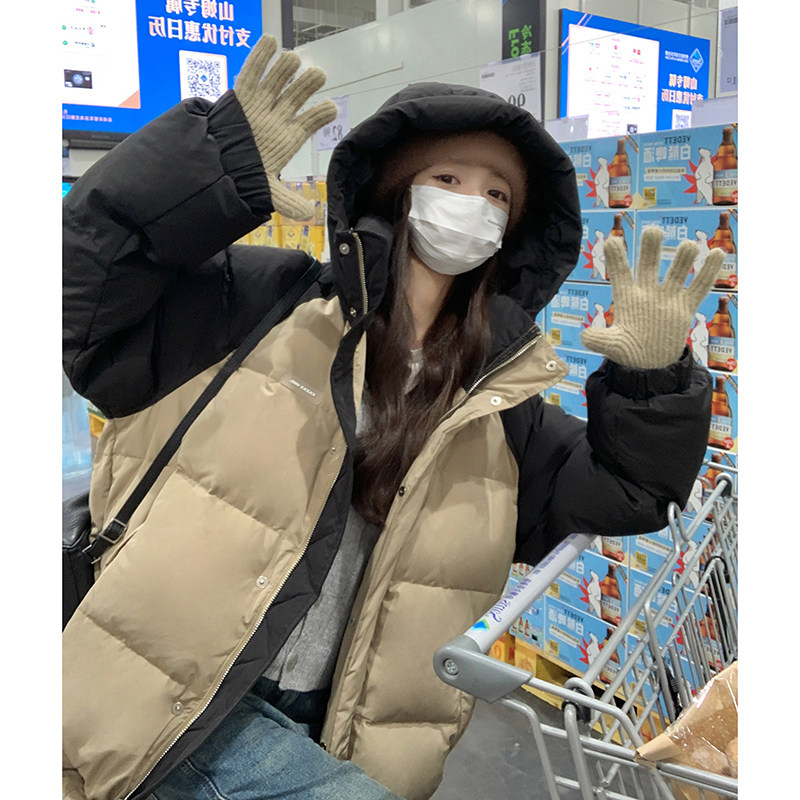 出货中小个子拼接撞色经典款棉衣257-58311-P175K268,女装棉衣/棉服,浙宝257