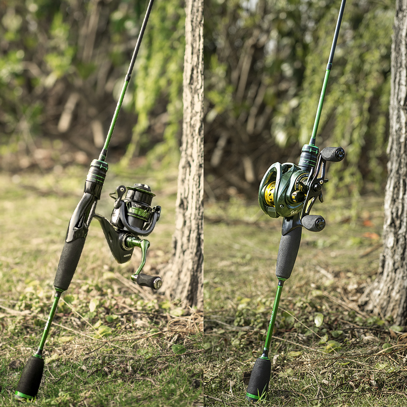 池刃ul微物路亚竿超软杆套装马口竿白条溪流碳素水滴轮纺车轮全套