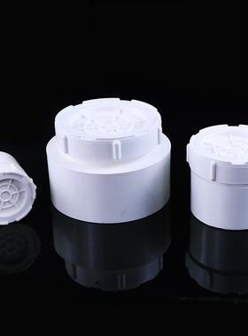 PVC外插清扫口 排水管堵头帽 检查 下水配件 50 75 110 160 200