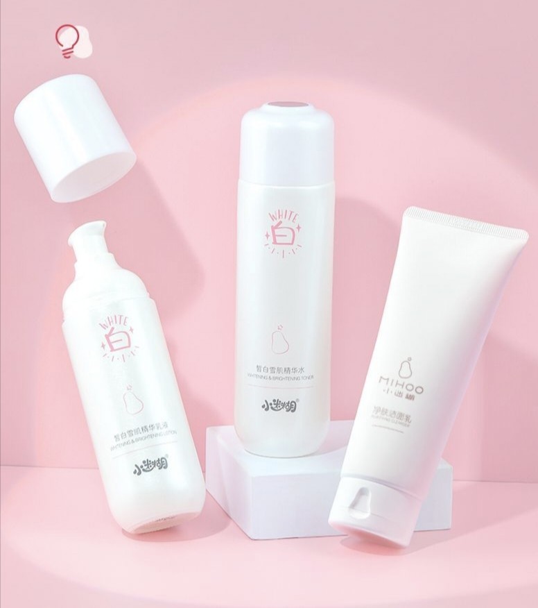 小迷糊烟酰胺护肤套装补水保湿水乳组合男女学生日常基础护肤品