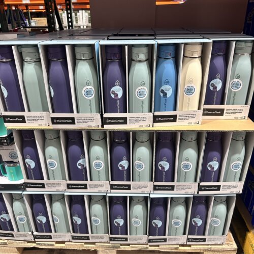苏州Costco代购THERMOFLASK保温杯两件套不锈钢双层真空杯740ml
